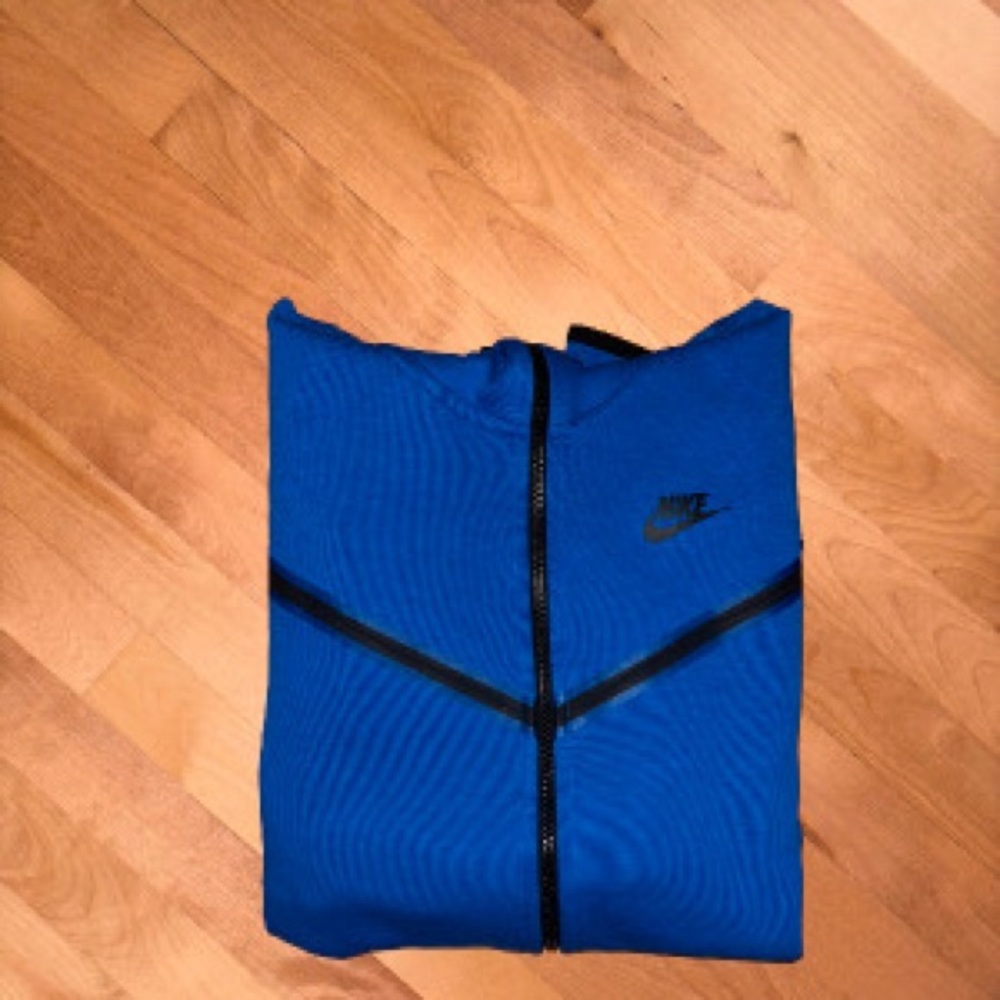 Nike Techfleece Zip hoodie Royal Blue